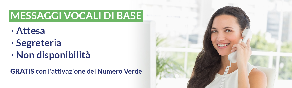 messaggi vocali di base